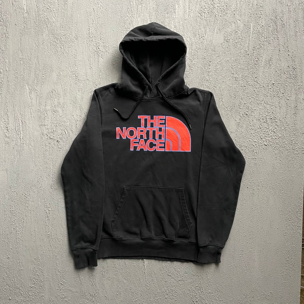 The‎ North Face Graphic Logo Hoodie Mens Small Black